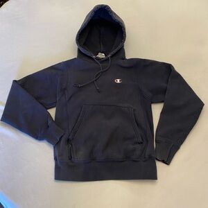 CHAMPION Vintage Women’s Distressed Hoodie X-Small